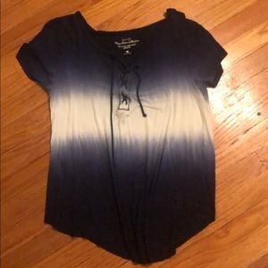 Hollister size small tie dye colored tee